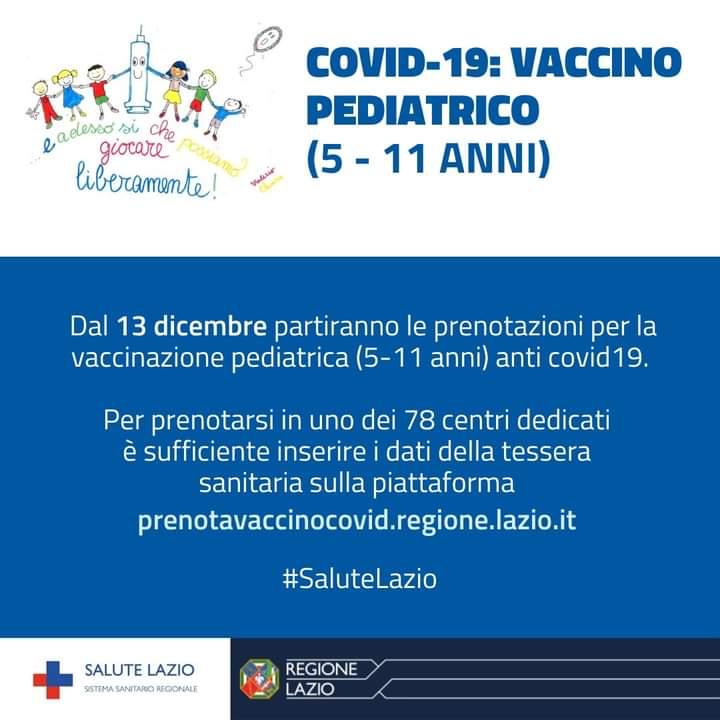 Vaccino Pediatrico 5 – 11 anni