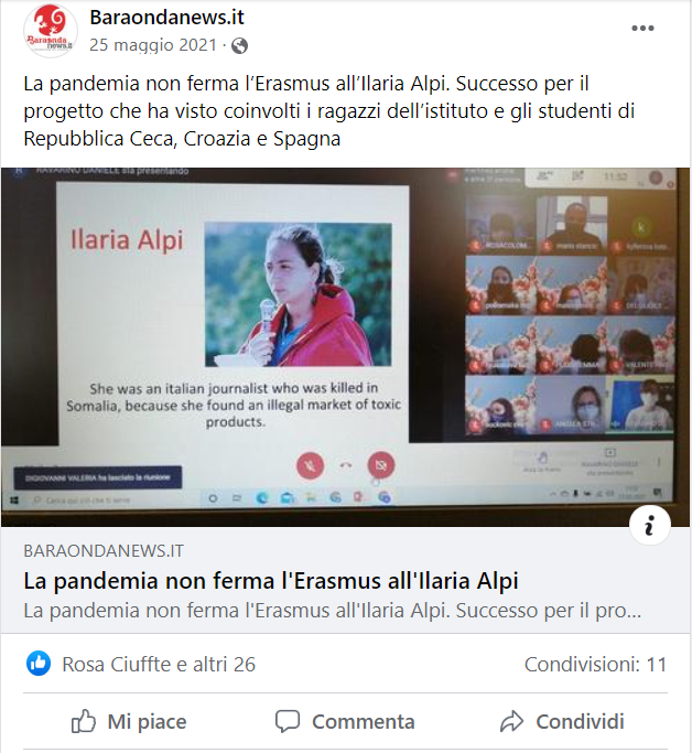 Progetto ERASMUS+ KA229 – “SHARE Cultures” 2019-2022