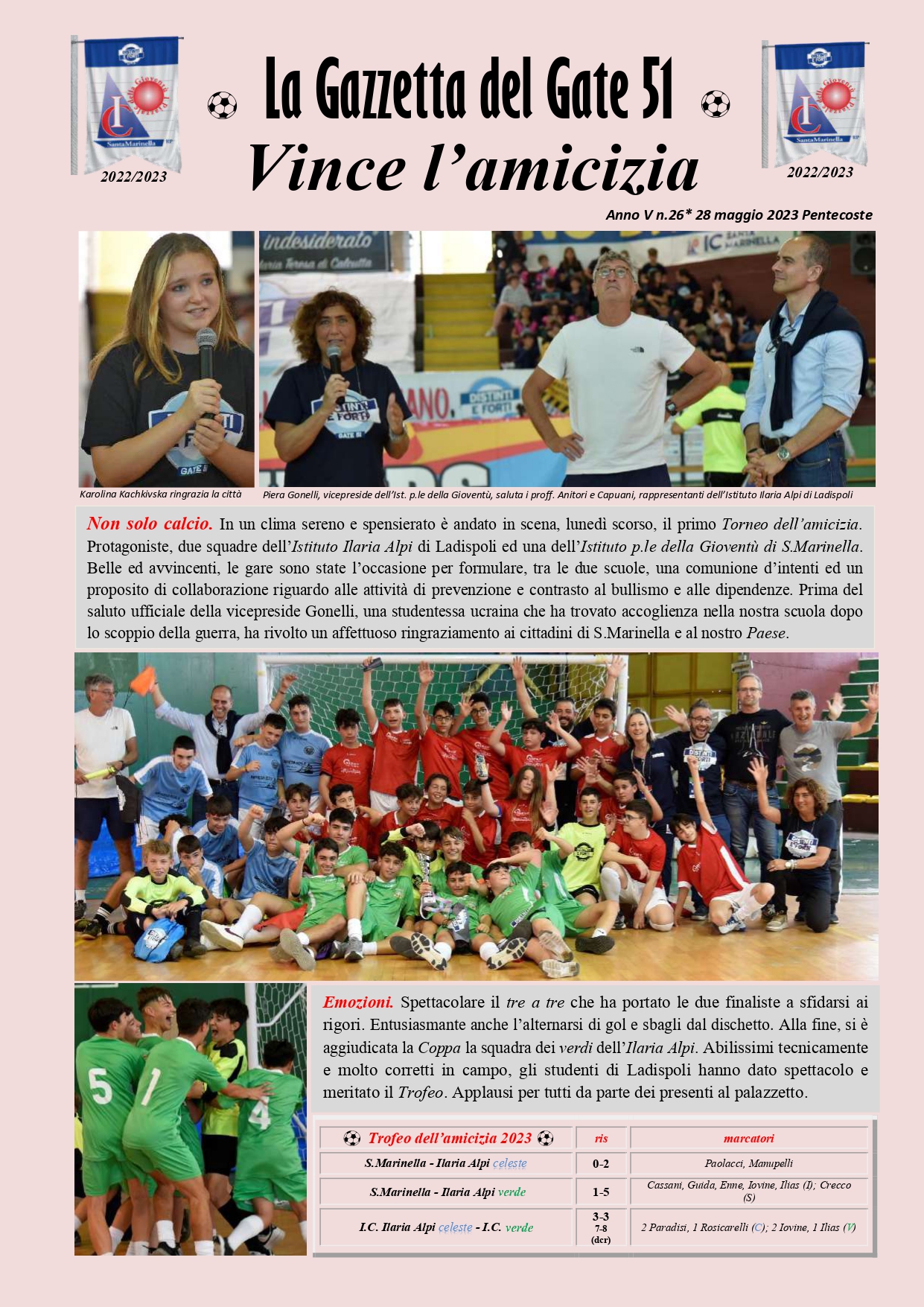 Partita di calcetto contro il bullismo e le dipendenze!