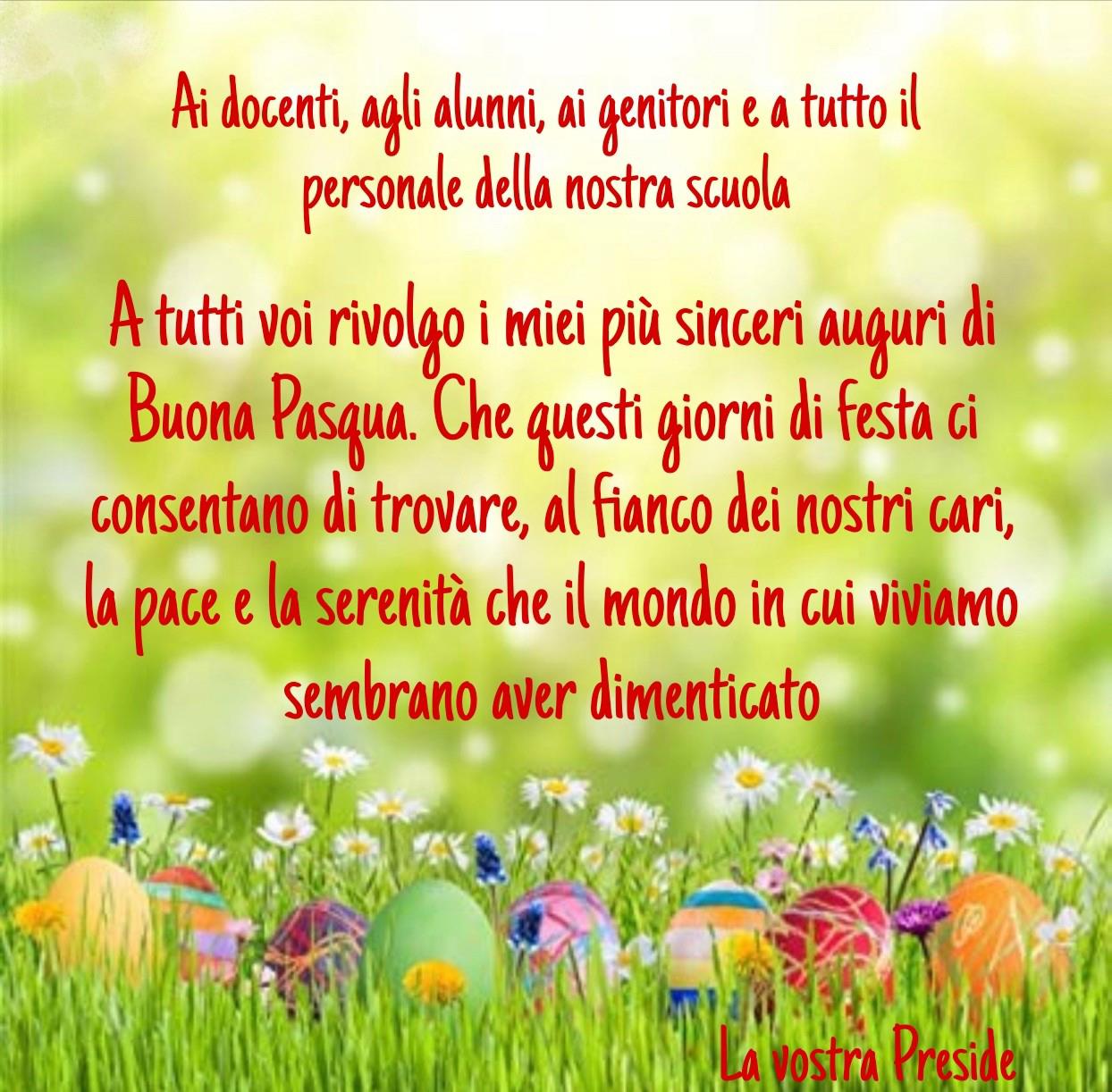 Auguri di Pasqua